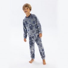 19PJ 6J: Cuddle Fleece Pyjama (2-8 Years)